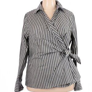 Long Sleeve Side Tie Top